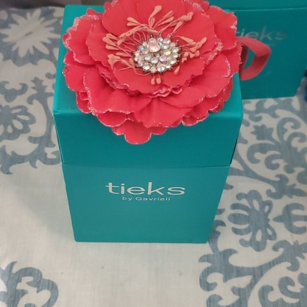 Tieks Box and Flower for Mint Size 8